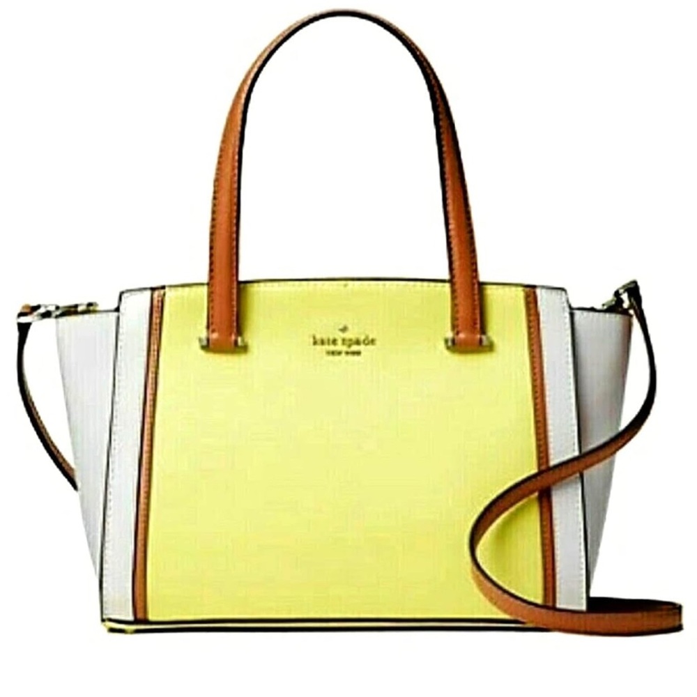 ✨SOLD KATE SPADE New York Small Patterson Drive Geraldine Satchel in Limelight - Picture 1 of 17
